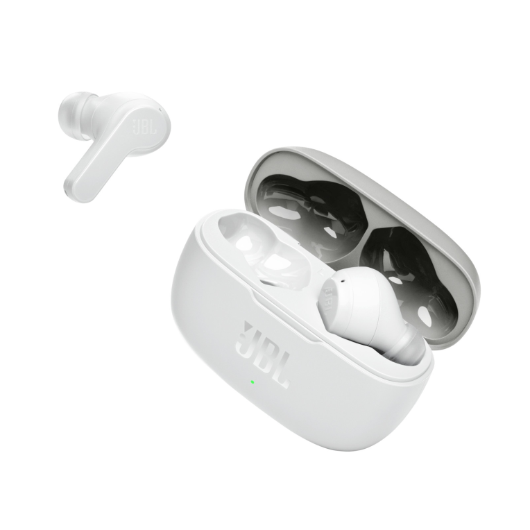 JBL WAVE 300 TWS Auriculares Bluetooth con Estuche de Carga Blancos
